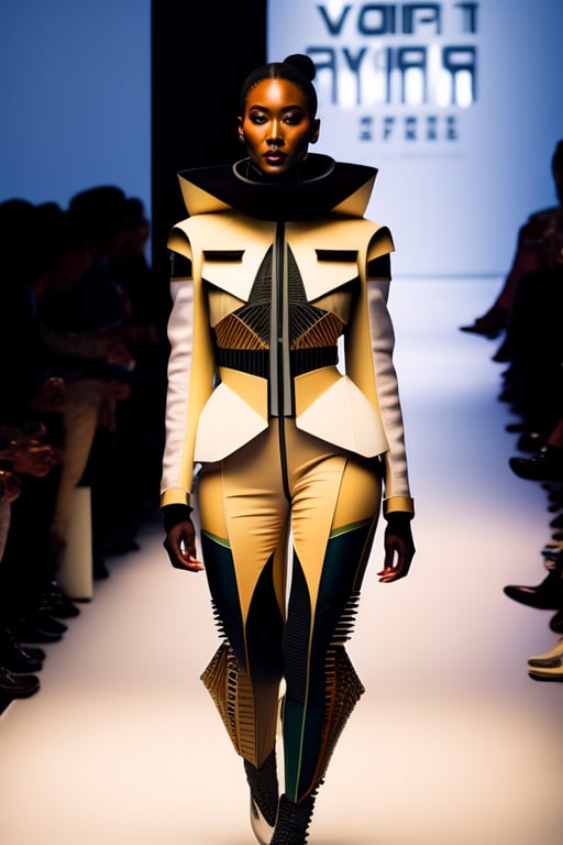 female futuristic fashion