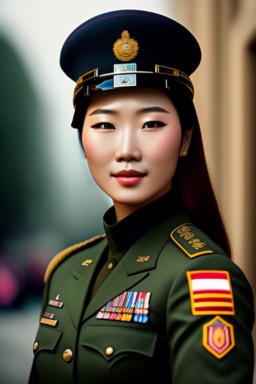 south korean women army