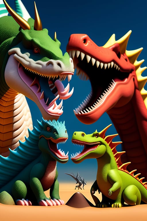 Dragons Vs Dinosaurs
