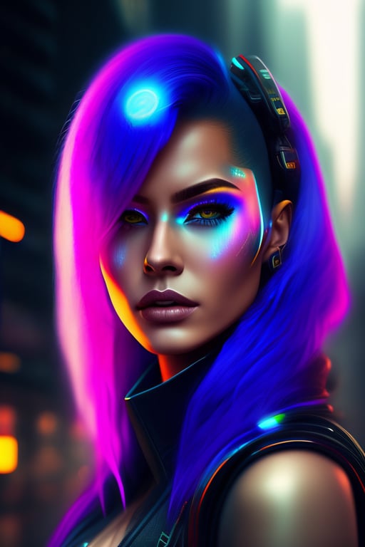 Lexica - realistic photorealistic cyberpunk