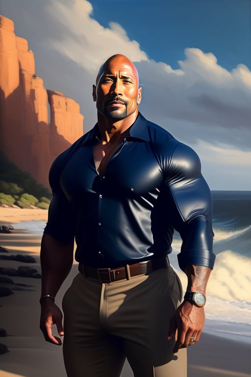 Bocchi the Rock Dwayne Johnson 