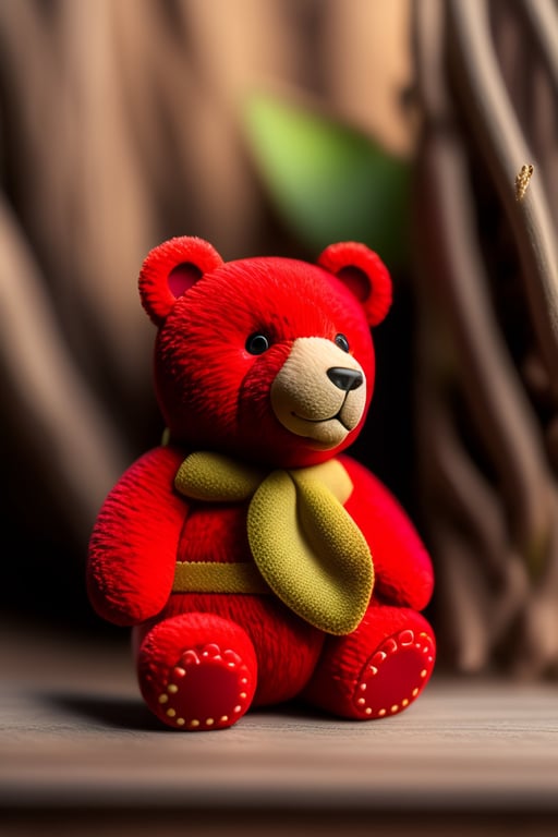 cute red teddy bear wallpapers