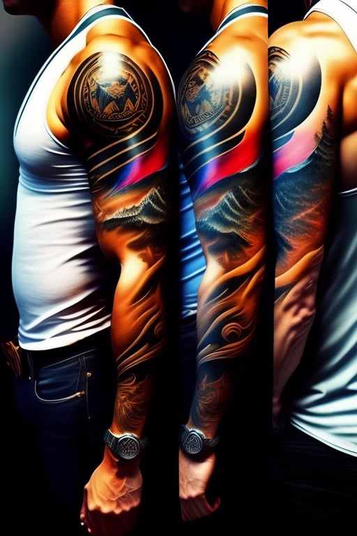 Lexica - tattoo libra mountains
