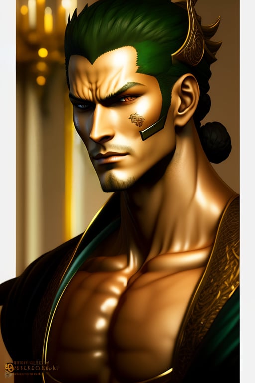 ArtStation - Zoro Outfit (Dressrosa)