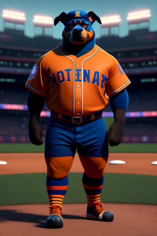 Lexica - the rottweilers of california baseball uniform team mockup