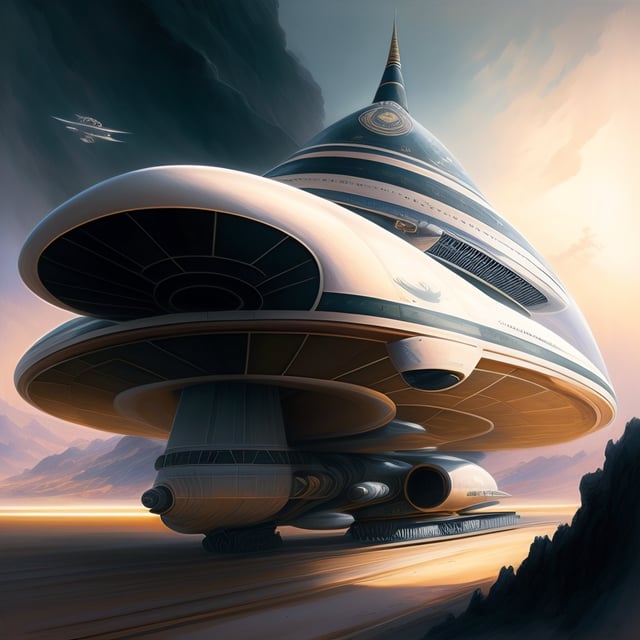 futuristic spaceship concepts