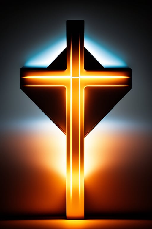Lexica - Christian cross glow