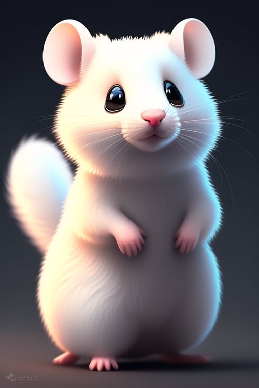 cute white rats