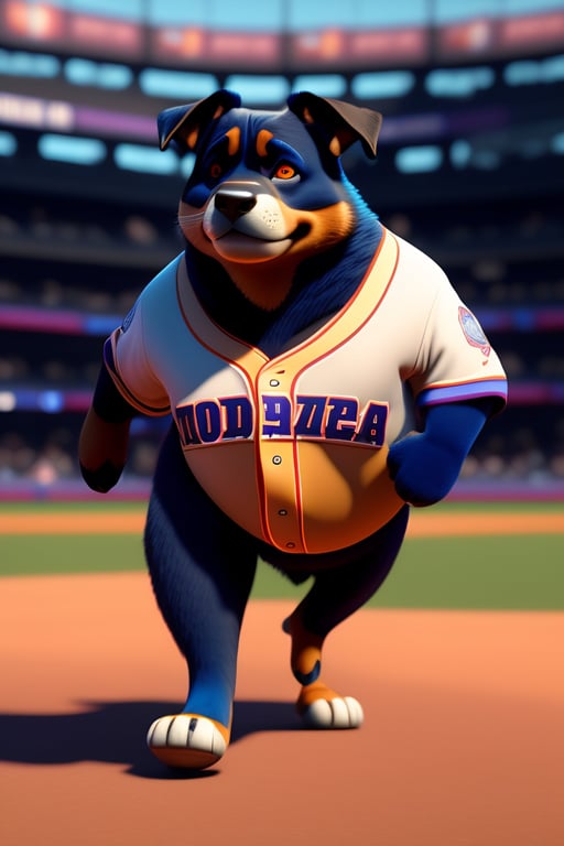Lexica - the rottweilers of california baseball uniform team mockup