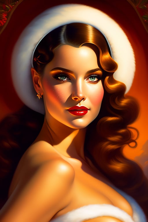 Lexica - ww 2 pinup art