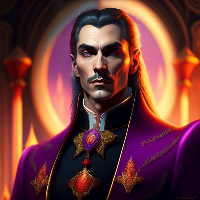 DRACULA BIG HAIR visual data 2