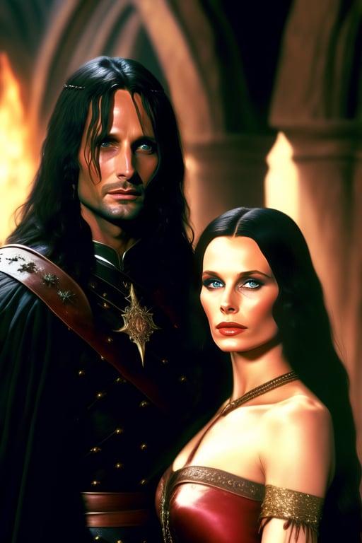 Aragorn And Arwen Fan Art