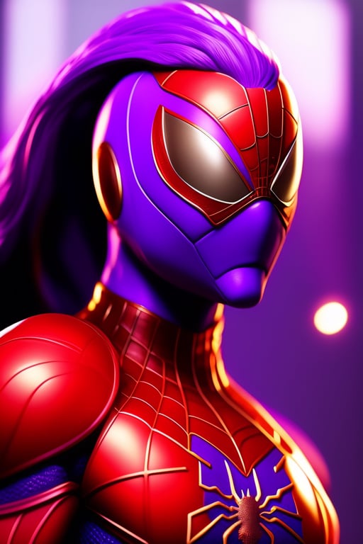 Lexica - purple spiderman perfil