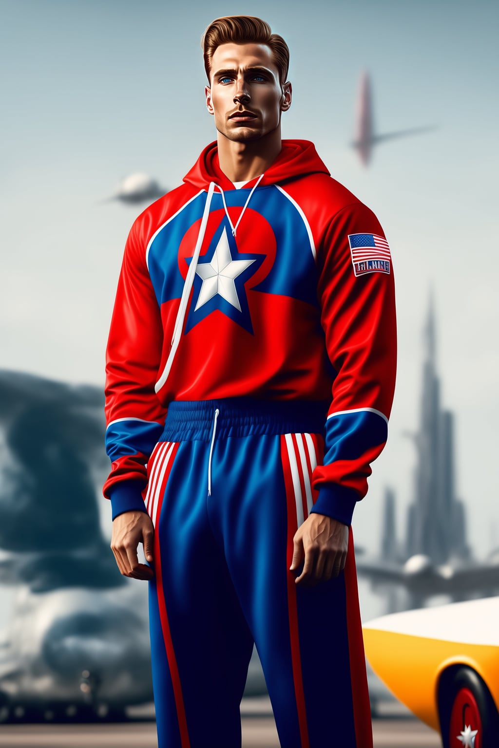 Lexica - Cristiano Ronaldo, captain america, hiphop streetwear drip