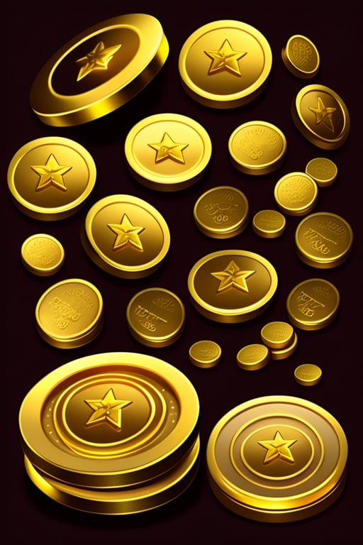 Gold Coin Icon Game