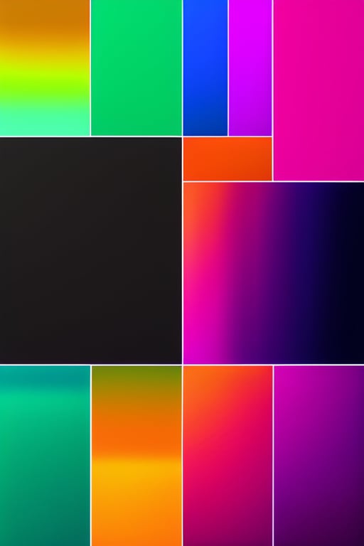 Lexica - outrun color palette