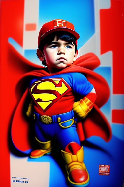 Lexica - chespirito as superman