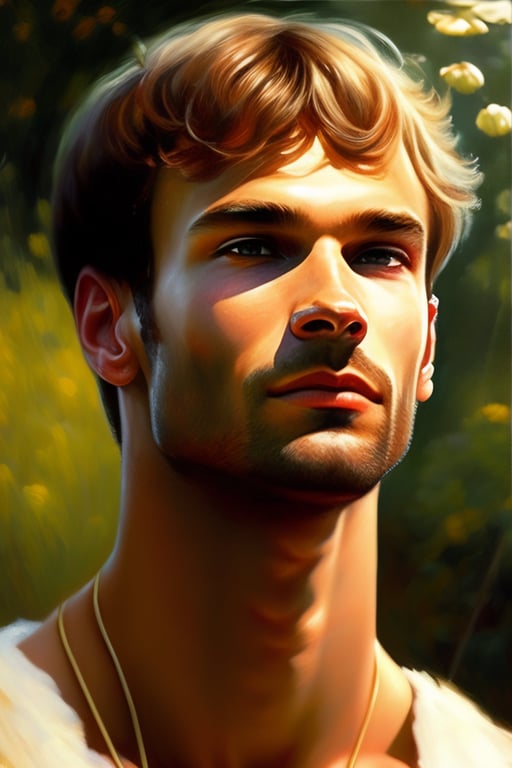 Lexica young man portrait