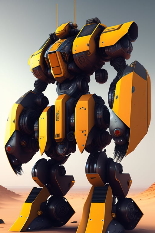 Lexica - mecha robot - geographer