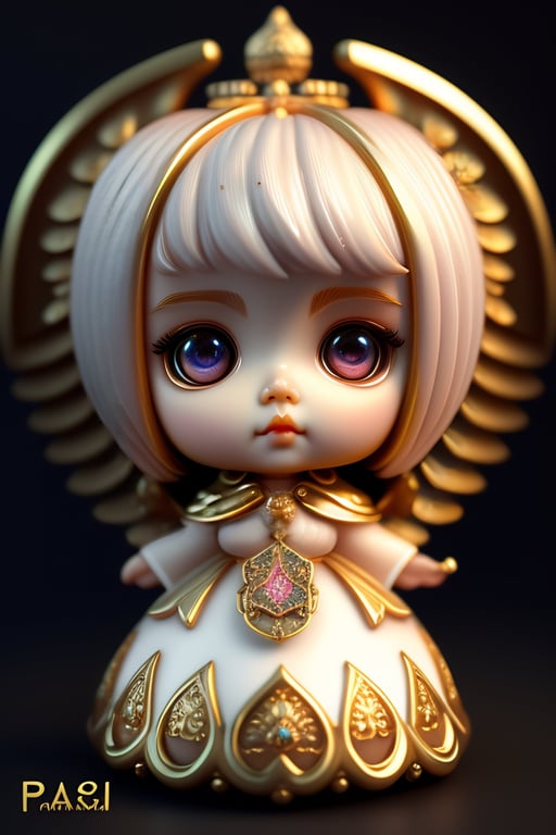 Lexica - a marble drawing doll