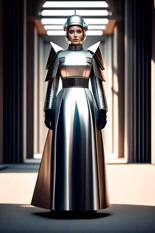 Lexica - fashion photography of a woman wearing a futuristic outfit  inspired by ex machina 2014