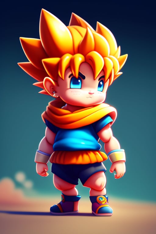 Rated R 3D Pixar Dragon Ball GT Movie octane render 8K