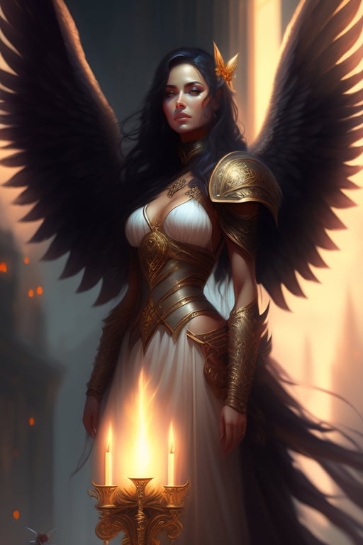 Lexica - angry angel