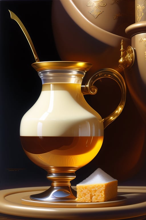 ArtStation - Moka pot and glass