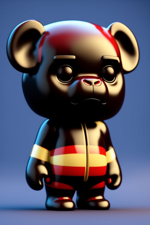 ArtStation - Bearbrick for papercraft