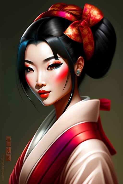 Lexica - japanese onna-bugueisha