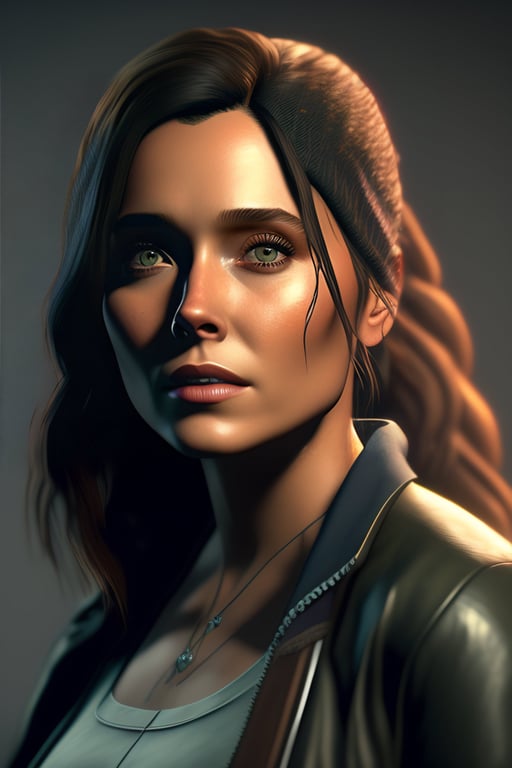 ArtStation - Portrait of Ellie Williams