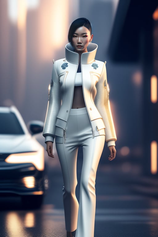Lexica - futuristic clothing
