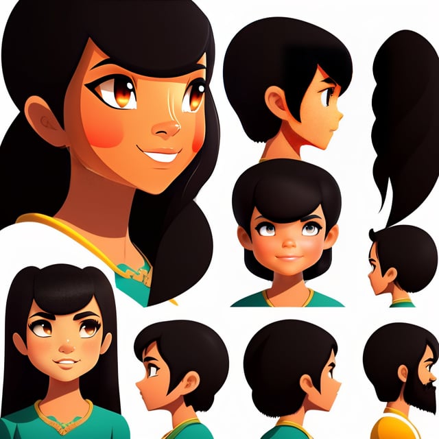 simple animation character design