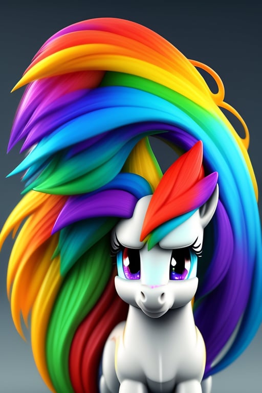 ArtStation - Draw It Again: Horror Rainbow Dash