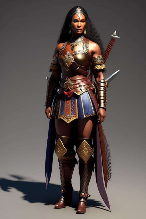 female warrior armor of god