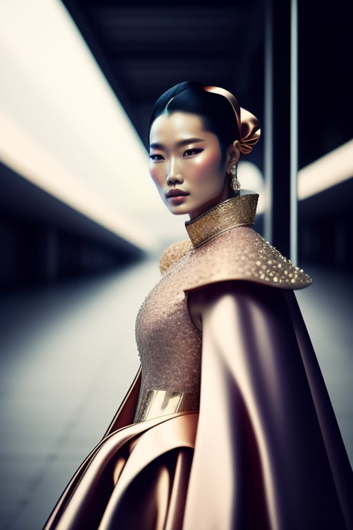 Lexica - cyberpunk futuristic haute-couture clothes