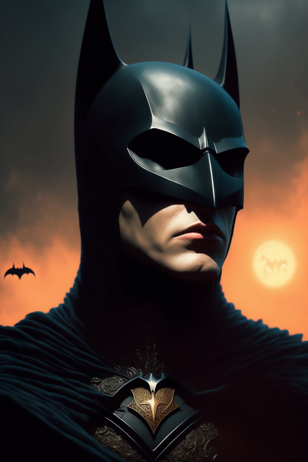 Lexica - realistic batman poster