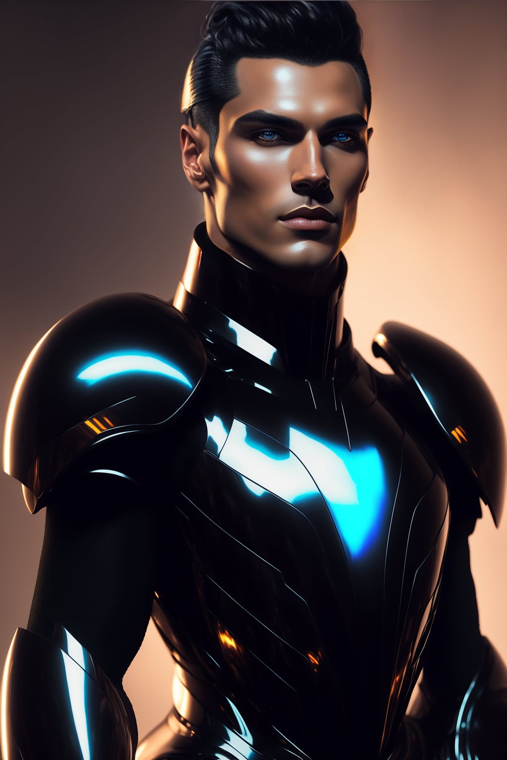 Lexica - futuristic shapes that will define his costume