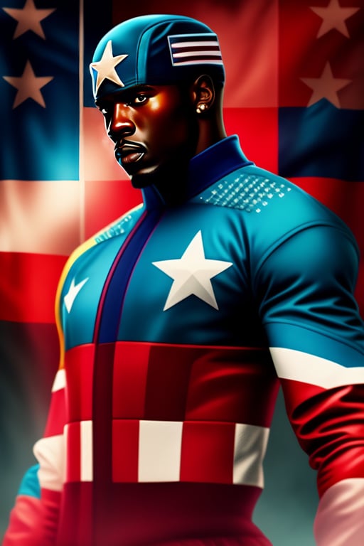 Lexica - Cristiano Ronaldo, captain america, hiphop streetwear drip