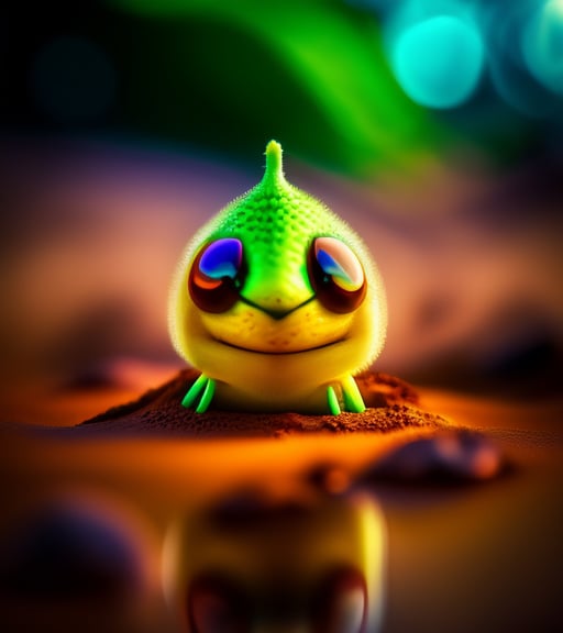 Lexica - cute alien