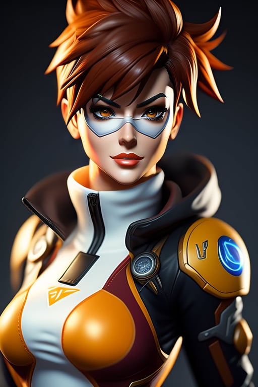 Pin by Akira on Tracer  Overwatch fan art, Overwatch tracer, Warrior girl
