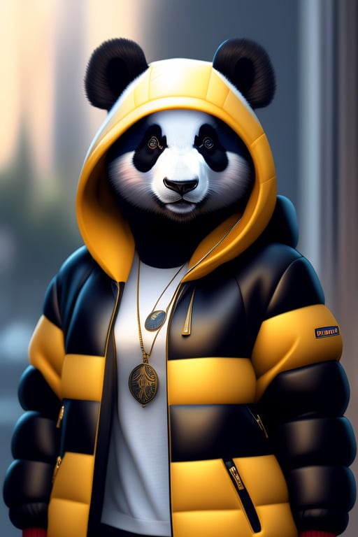 Panda Bear by Akira Supreme on Behance