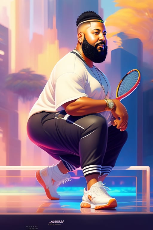 Lexica - dj khaled playing tennis