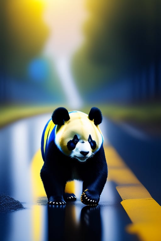 Panda Bear by Akira Supreme on Behance