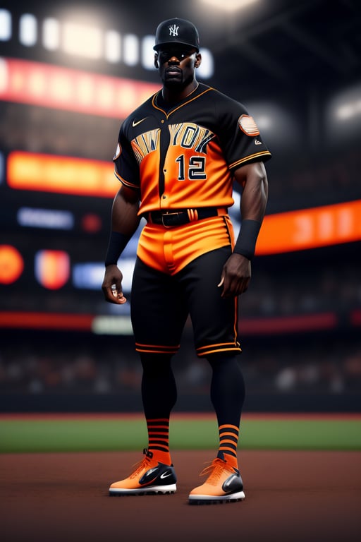 Lexica - Baseball uniform with the lettering ninth inning