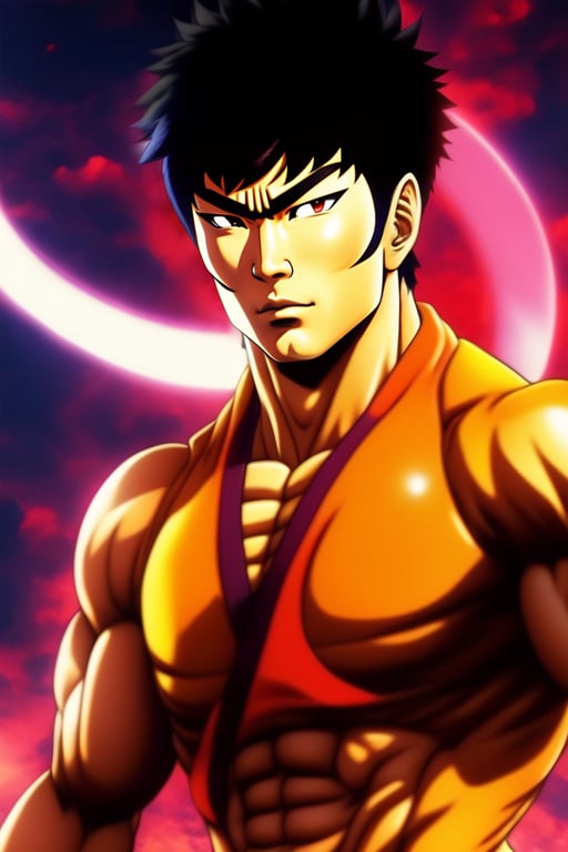 Lexica - bruce lee anime
