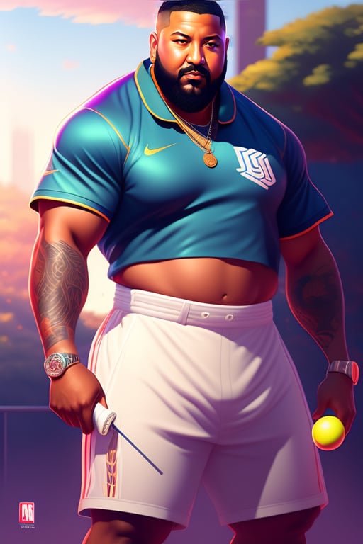 Lexica - dj khaled playing tennis
