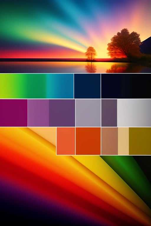 Lexica - outrun color palette