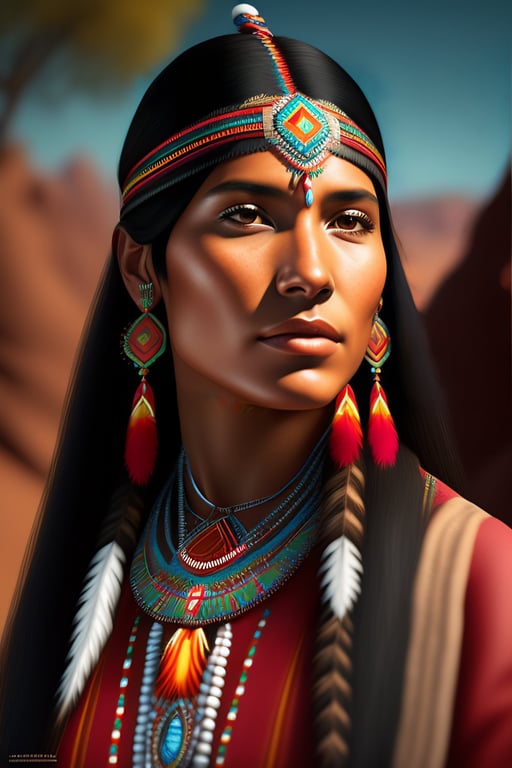 native american face paint female