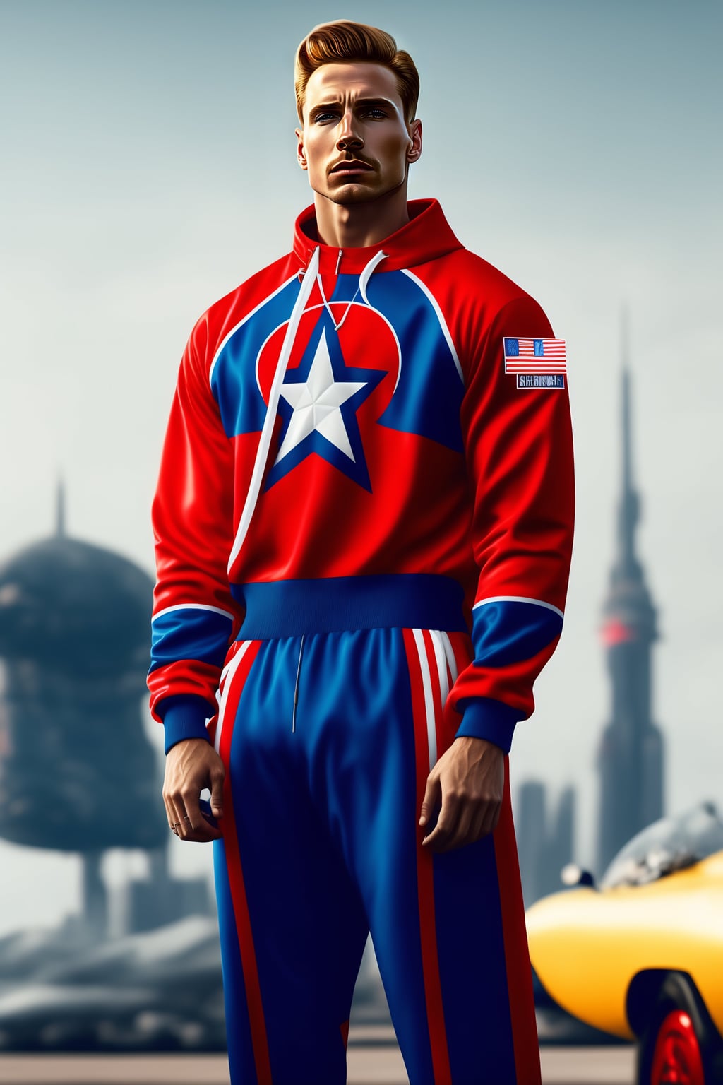 Lexica - Cristiano Ronaldo, captain america, hiphop streetwear drip